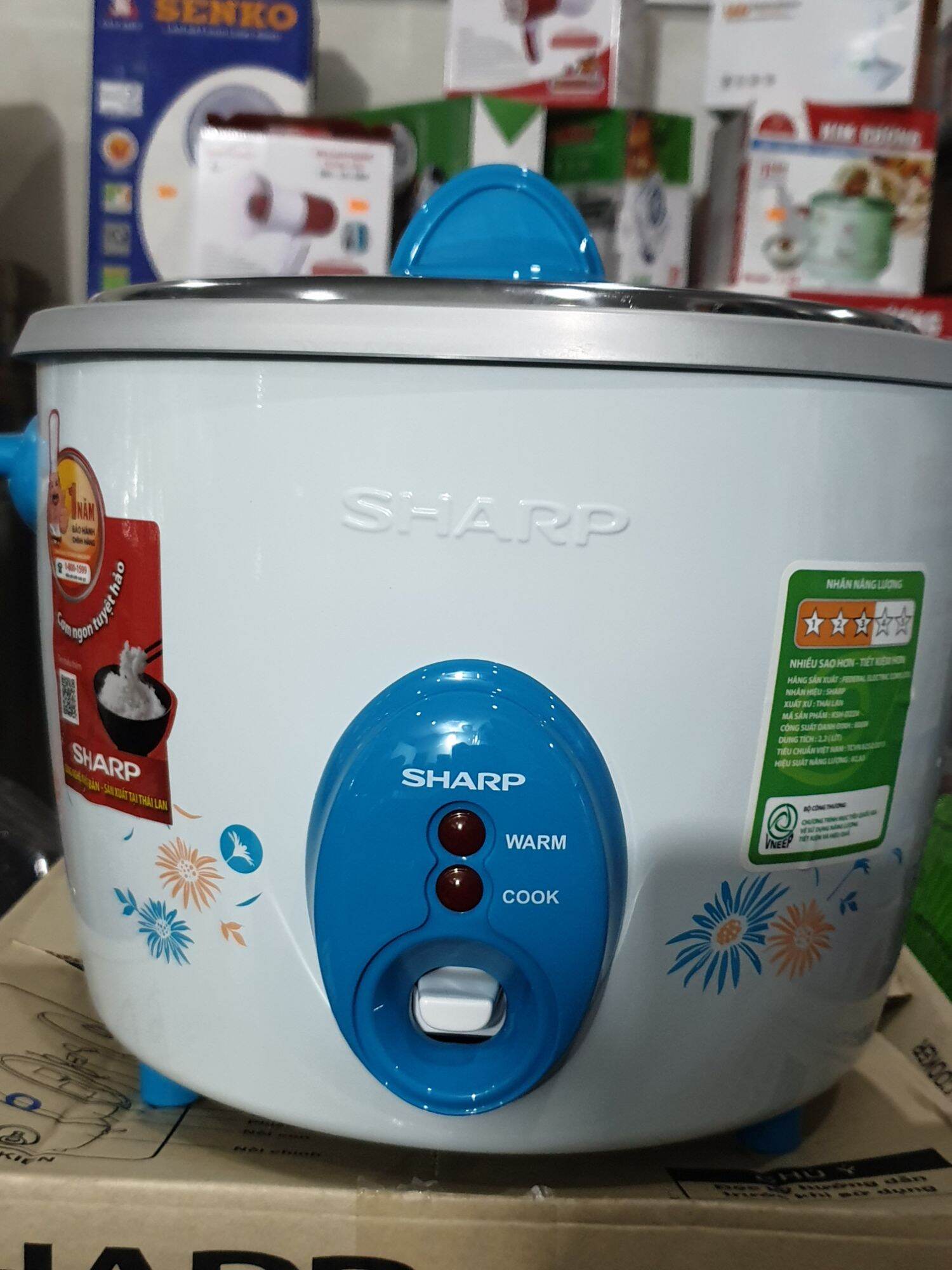 Nồi Cơm SHARP 2 LÍT 2 _ KSH- D22V chính hãng