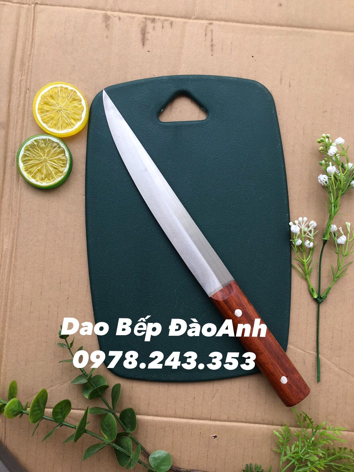Dao lọc thịt trâu bò siêu sắc bén k han gỉ