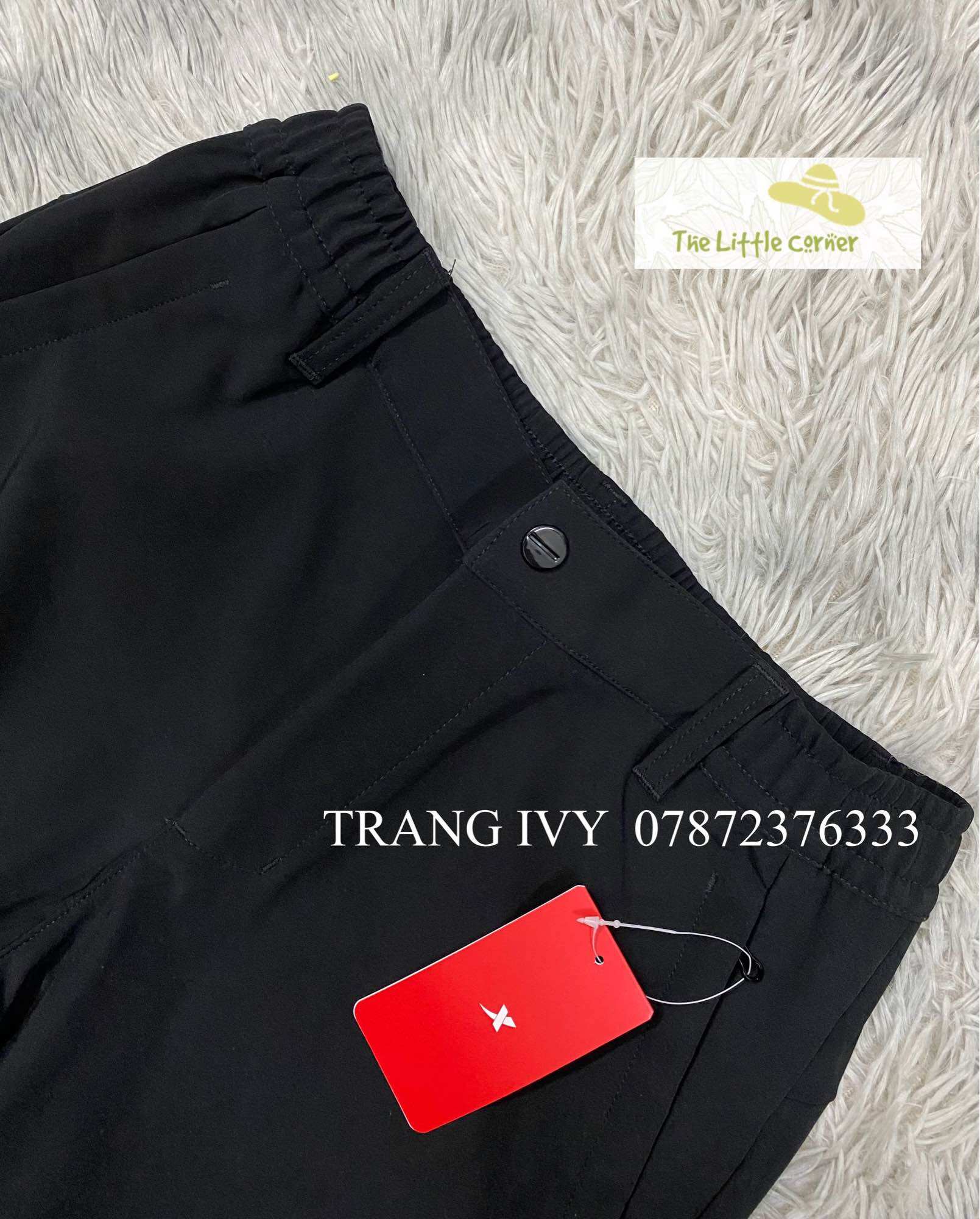 Quần gió thu đông cạp khuy nam Xtep 978129980079