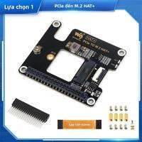 Bo Mạch Mở Rộng Tốc Độ Cao Raspberry Pi 5 PCIe M.2 HAT NVME Cáp 16 Chân Hỗ Trợ Đầu Nối GPIO Tích Hợp Quạt Làm Mát Cho Pi5 Gen2/Gen3