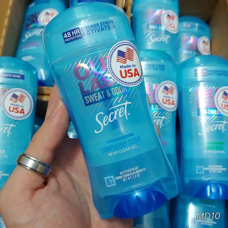 Lăn khử mùi nữ Secret Clear Gel 73g