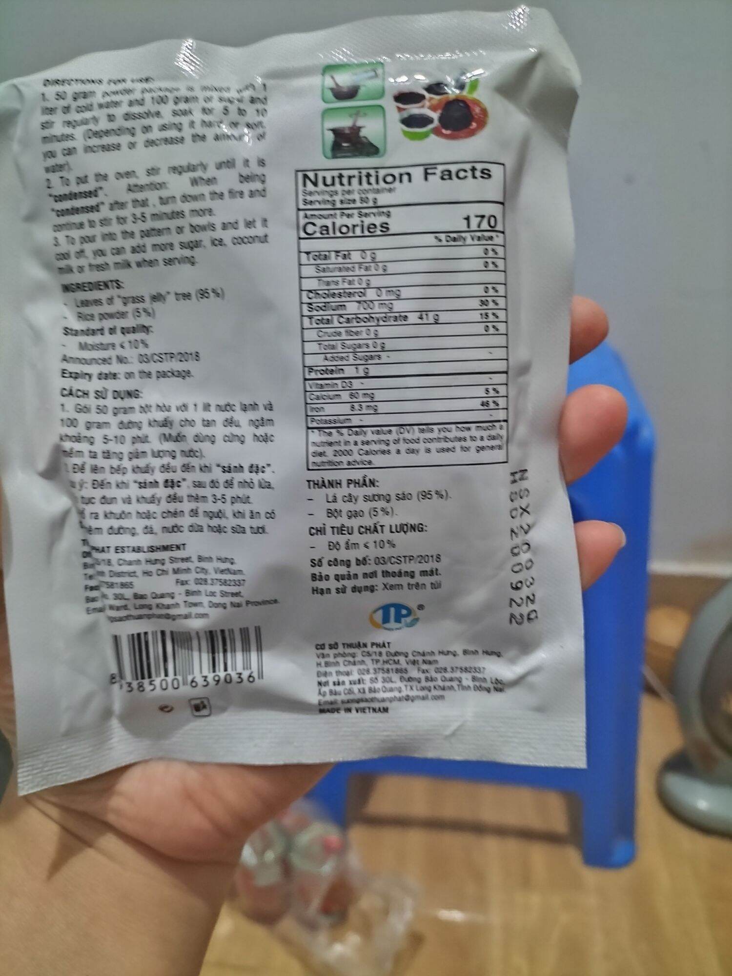 Bột sương sáo thuận phát ( 50 g)