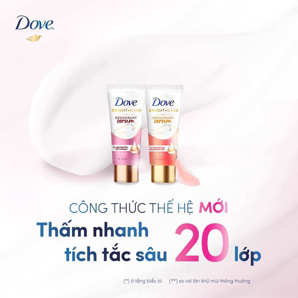 Kem Khử Mùi Tinh Chất Serum Dove 50ml