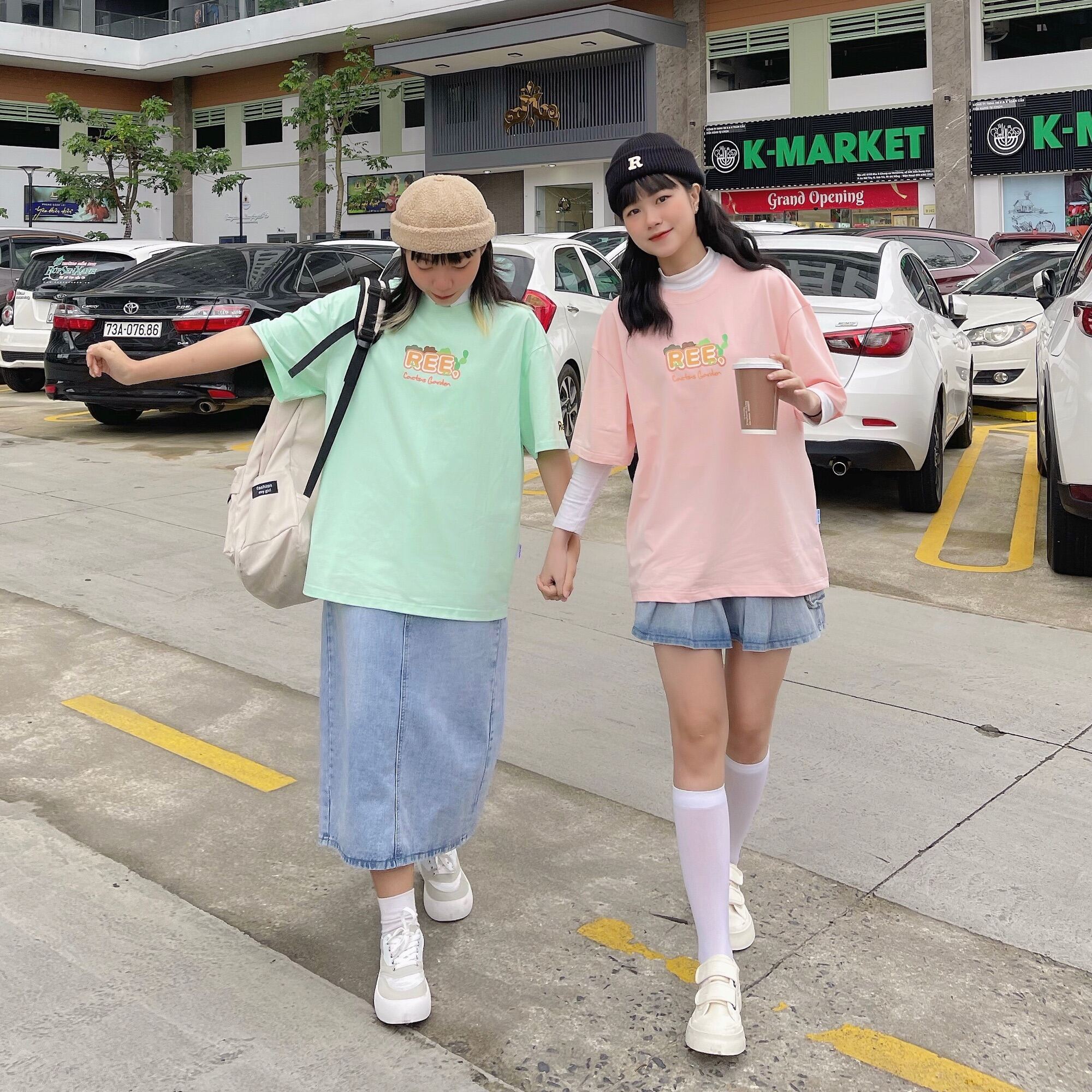 ÁO THUN CACTUS MÀU XANH