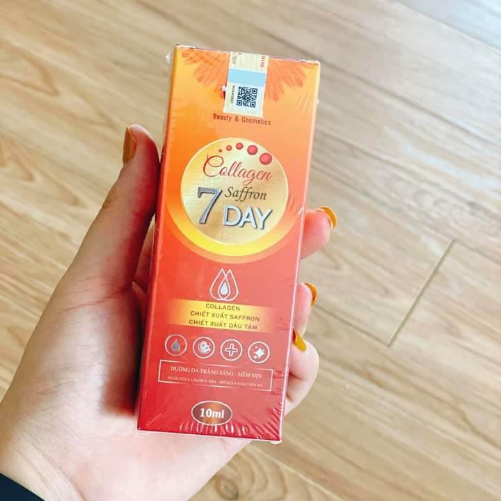 (Hàng chuẩn cty)Serum Collagen Saffon 7 day olic