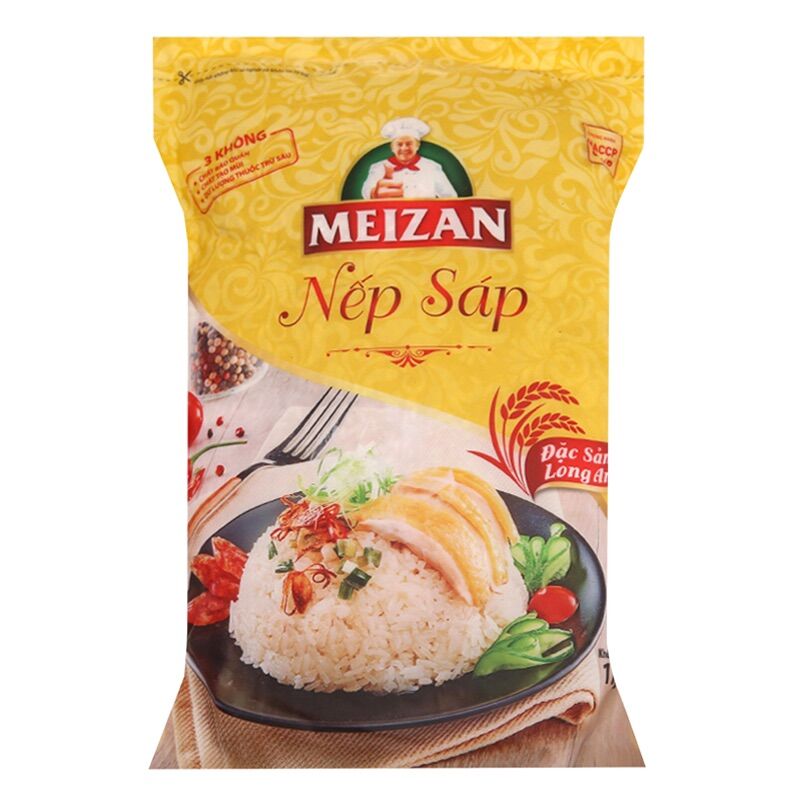 Nếp sáp Meizan Long An túi 1kg