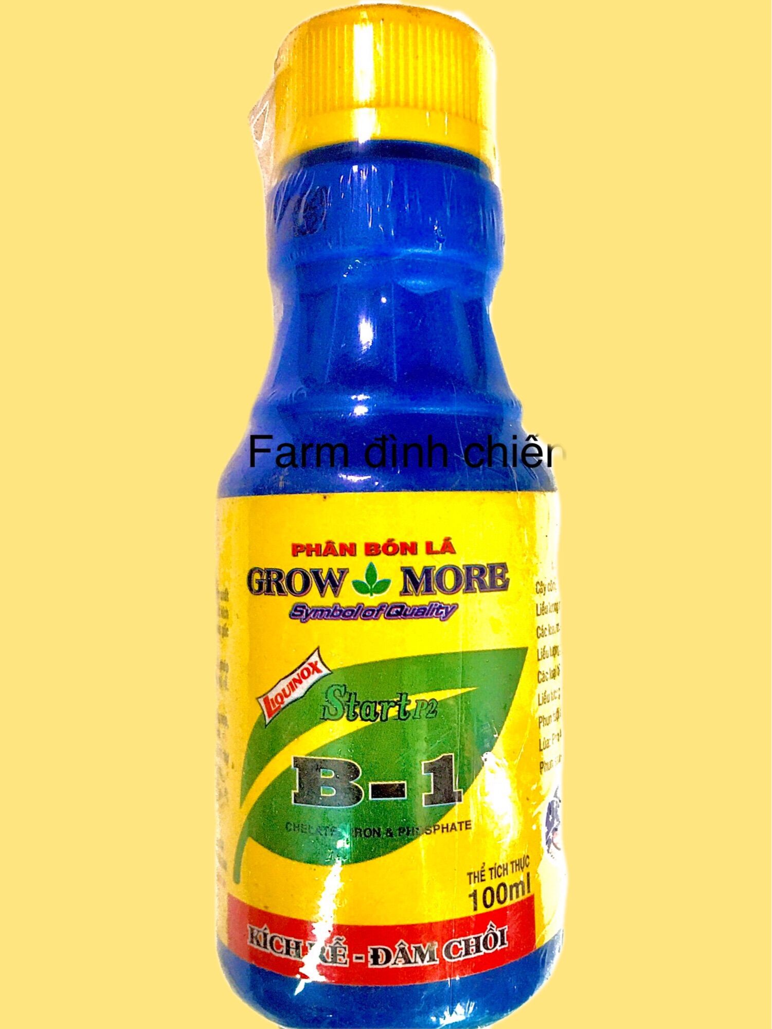 Phân bón lá B1 mỹ kích thích phát triển nhanh trồi lá