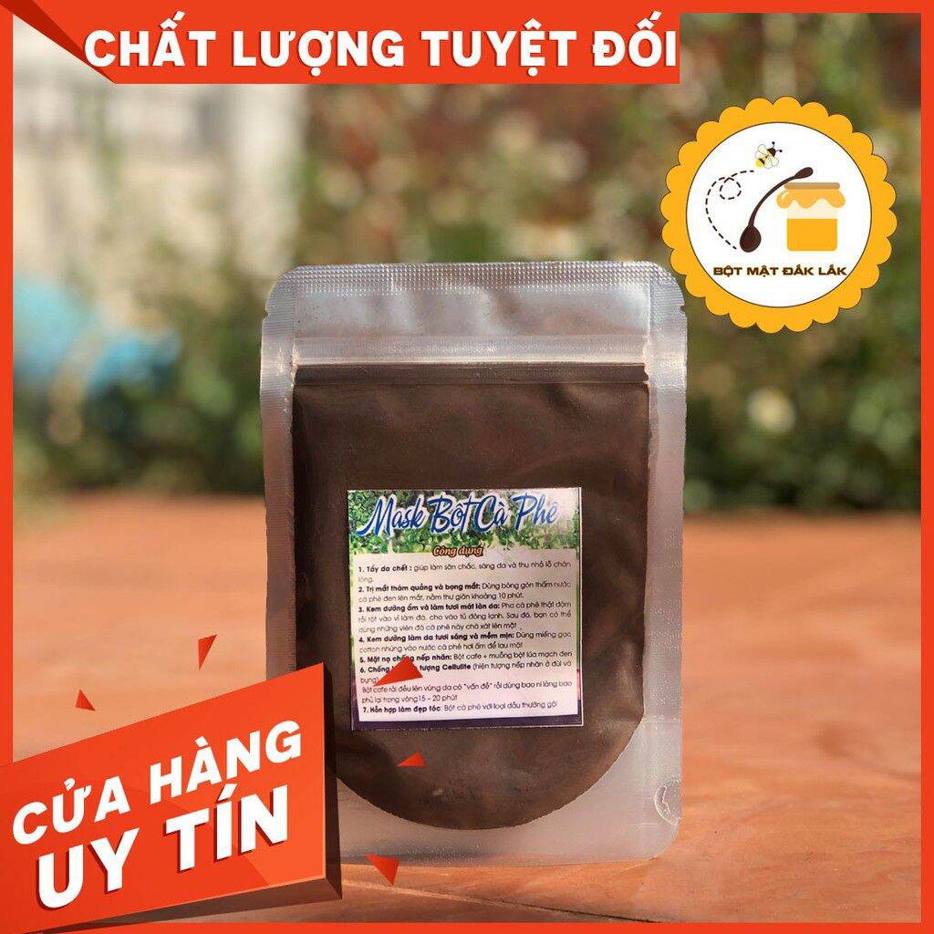 💥100gr BỘT CÀ PHÊ💥 đắp mặt nạ, Tẩy tế bào chết, tắm trắng