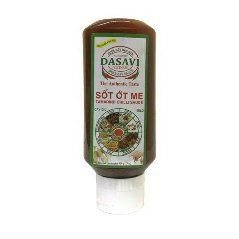 Sốt ớt me chai 420g