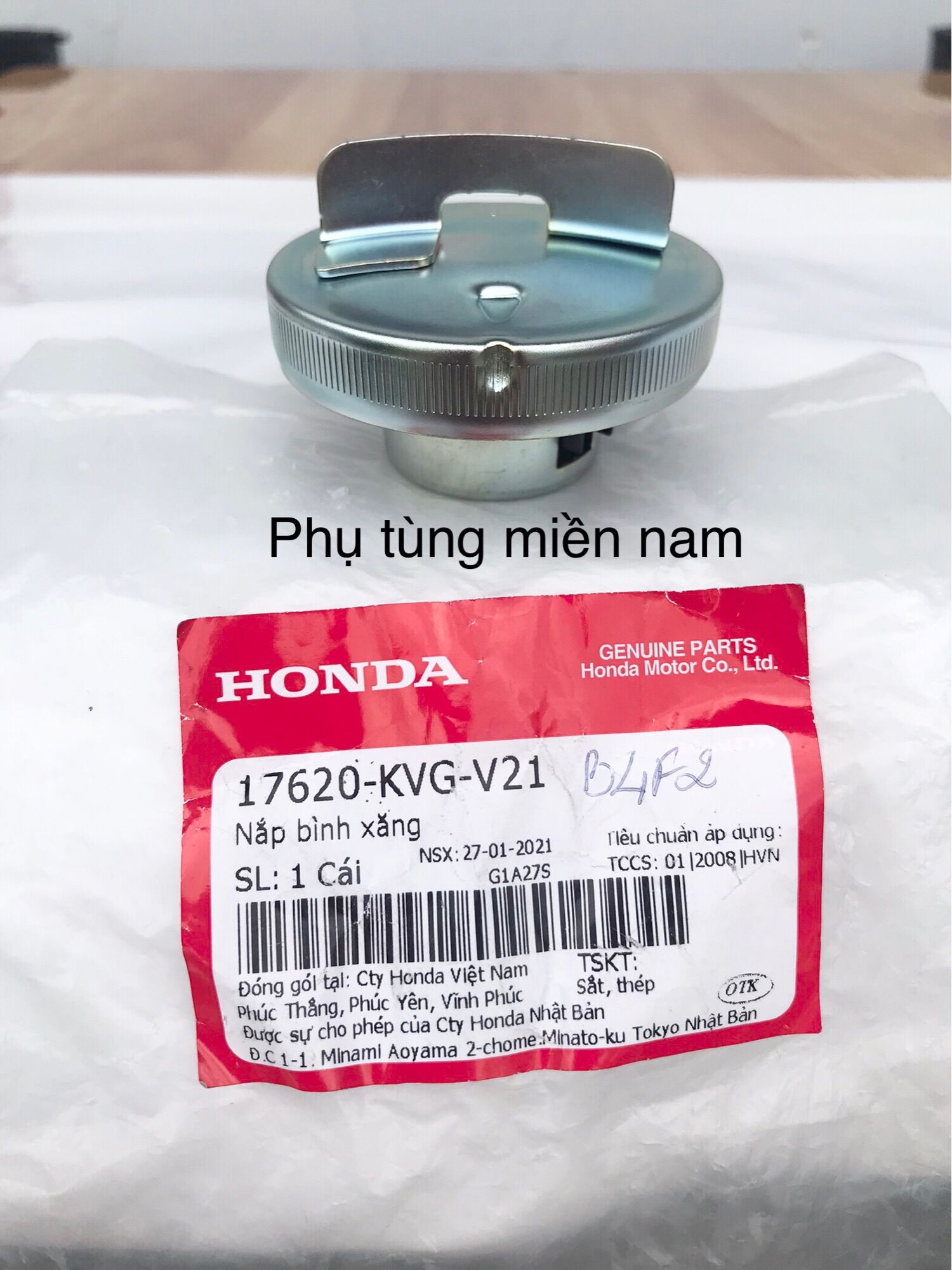 Nắp bình xăng ab 110cc, air blade 2009-2012