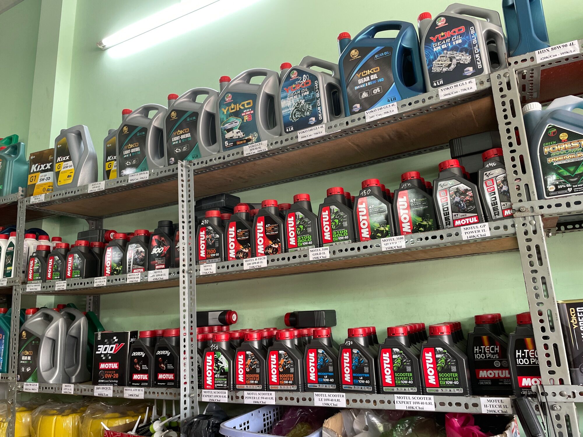 (Hàng chính hãng ) Dầu Nhớt Motul MultiPower Plus 10w40 4 lít