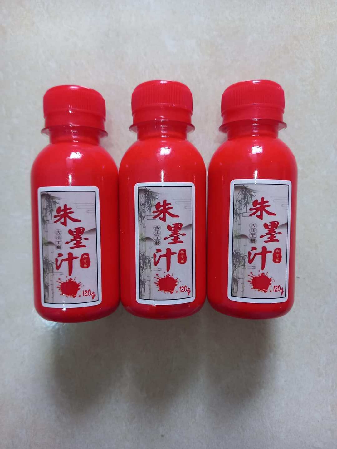 Mực đỏ chu sa 120g màu đỏ tươi