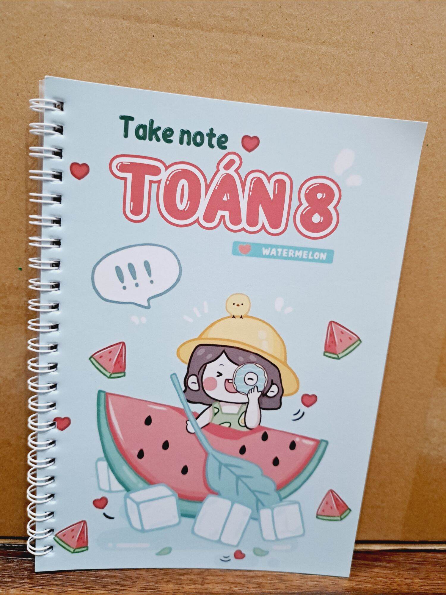 Sổ tay takenote toán 8 bản a5