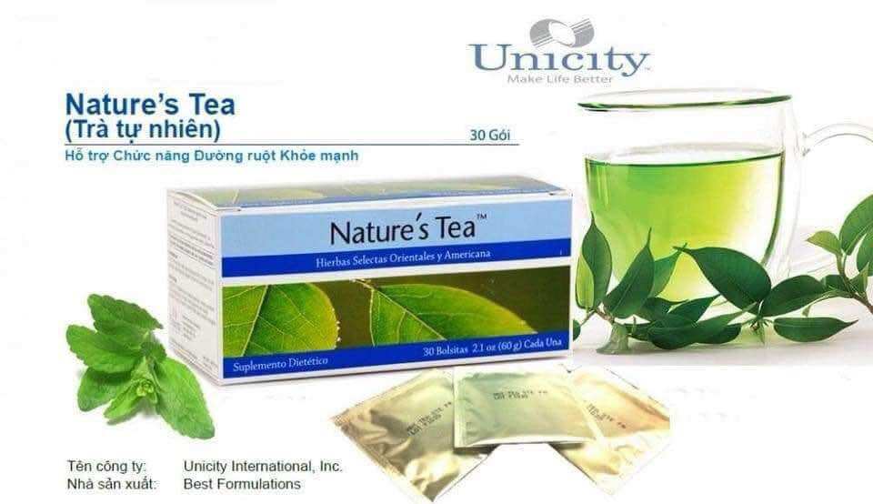 TRÀ NATURE'S TEA UNI GIÚP THẢI ĐỘC, GIẢM TÁO BÓN