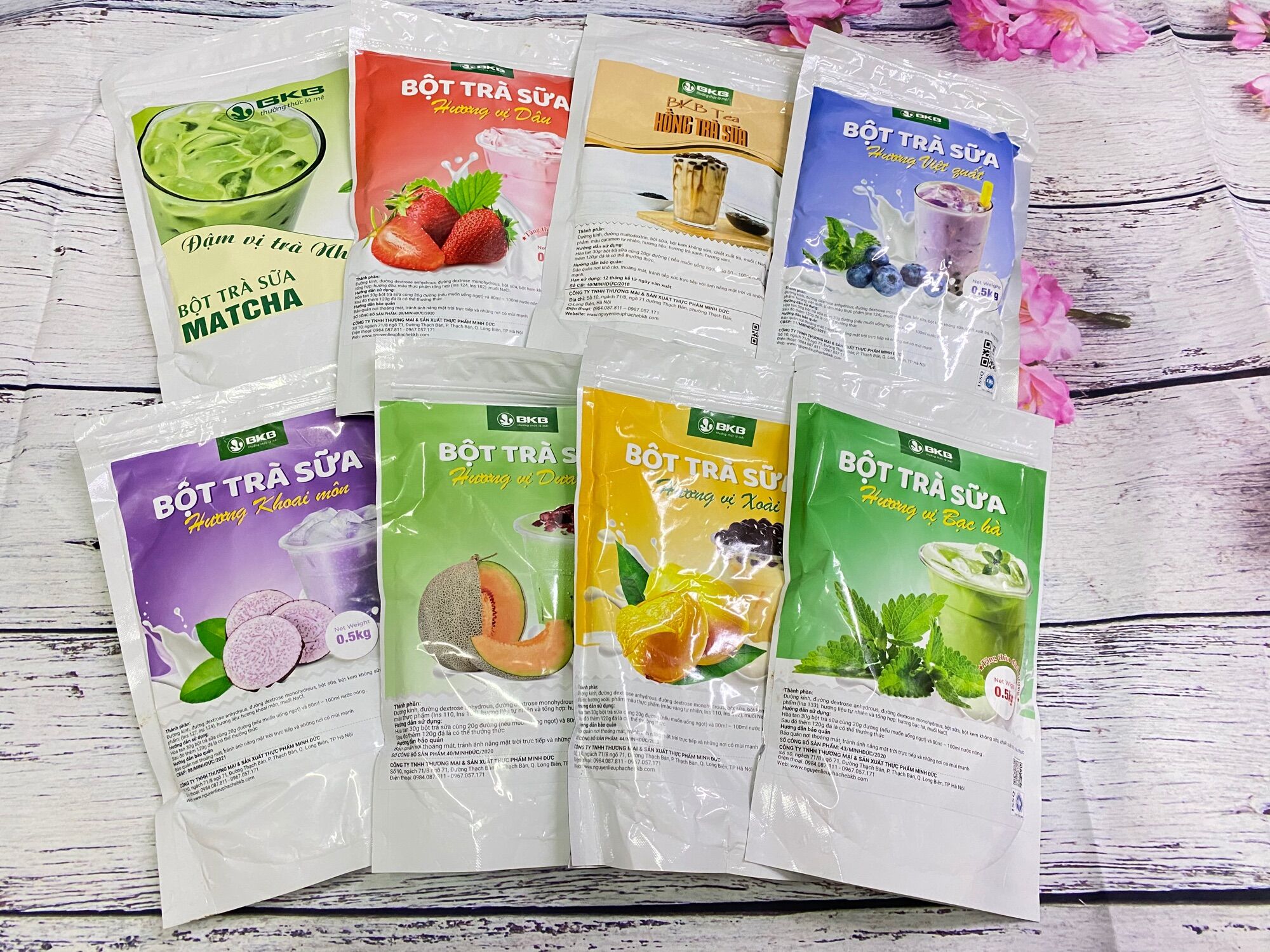 Bột trà sữa pha sẵn bkb 500g