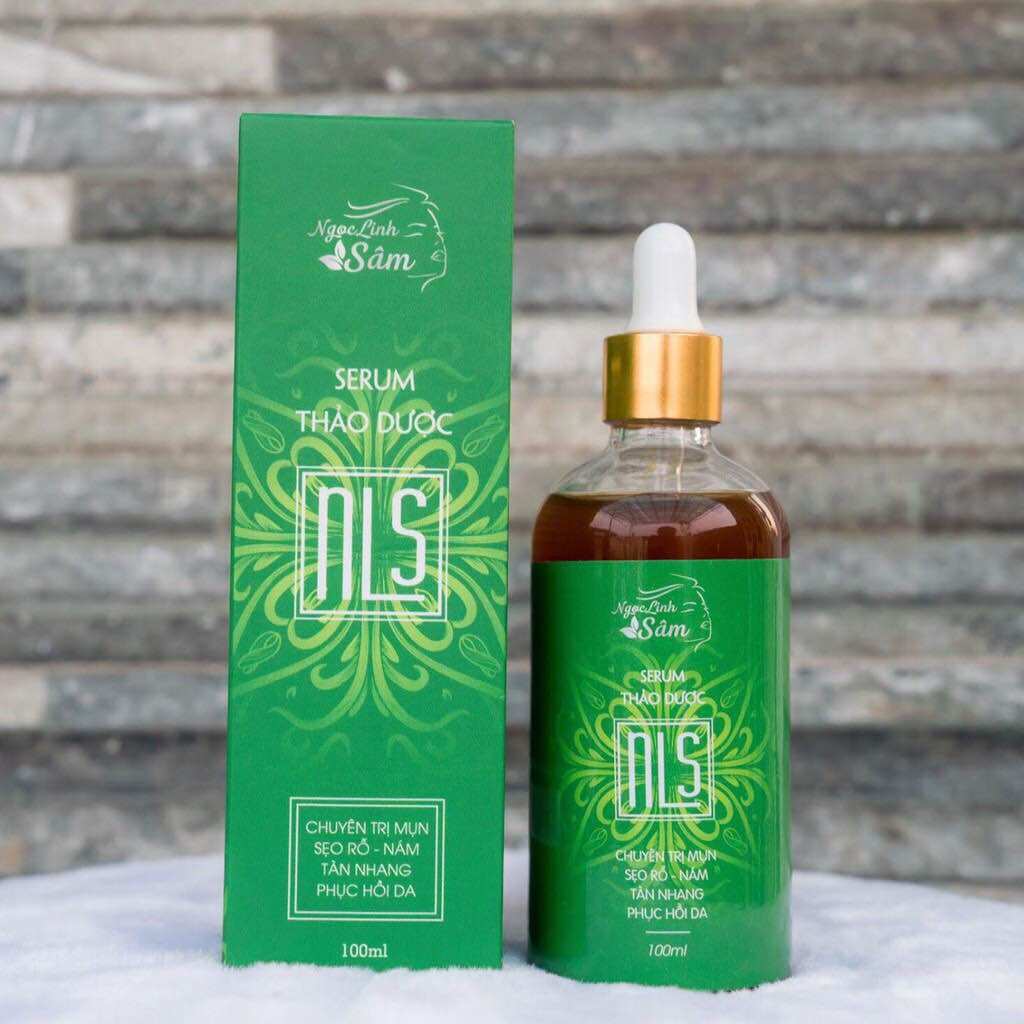 Ngọc Linh Sâm _ serum cao cấp sạch mụn sẹo rỗ nám tái tạo phục hồi da