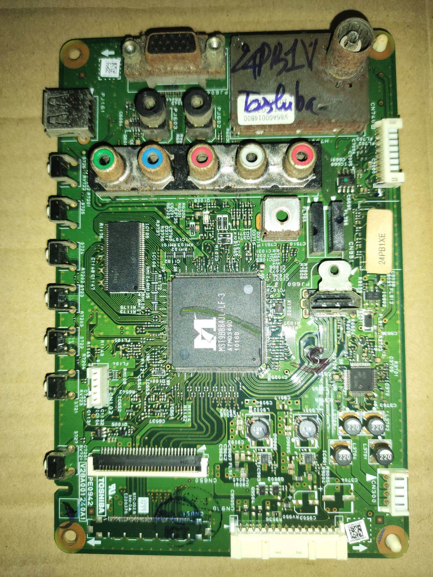Board xử lý tivi toshiba 24PB1V