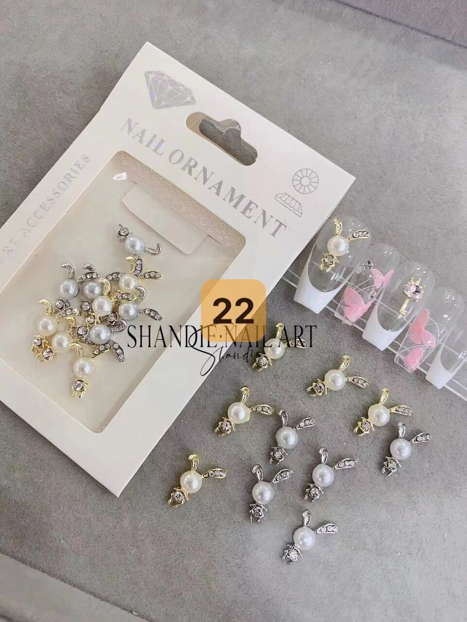 Set charm đính móng