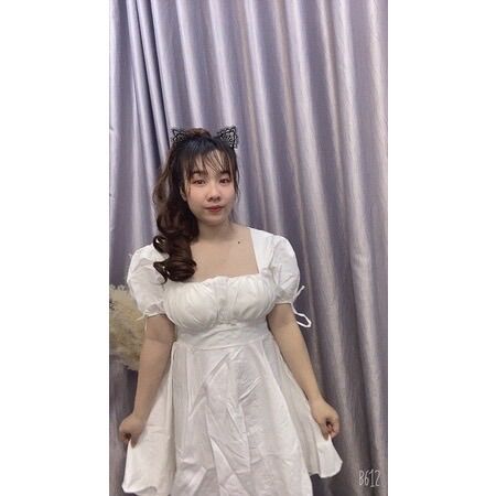 [HCM]Đầm Nơ Lưng #Bigsize 60=>90KG