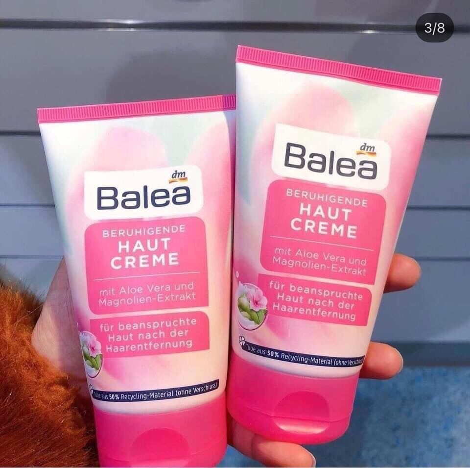 Combo kem tẩy và dưỡng ức chế lông BALEA ĐỨC