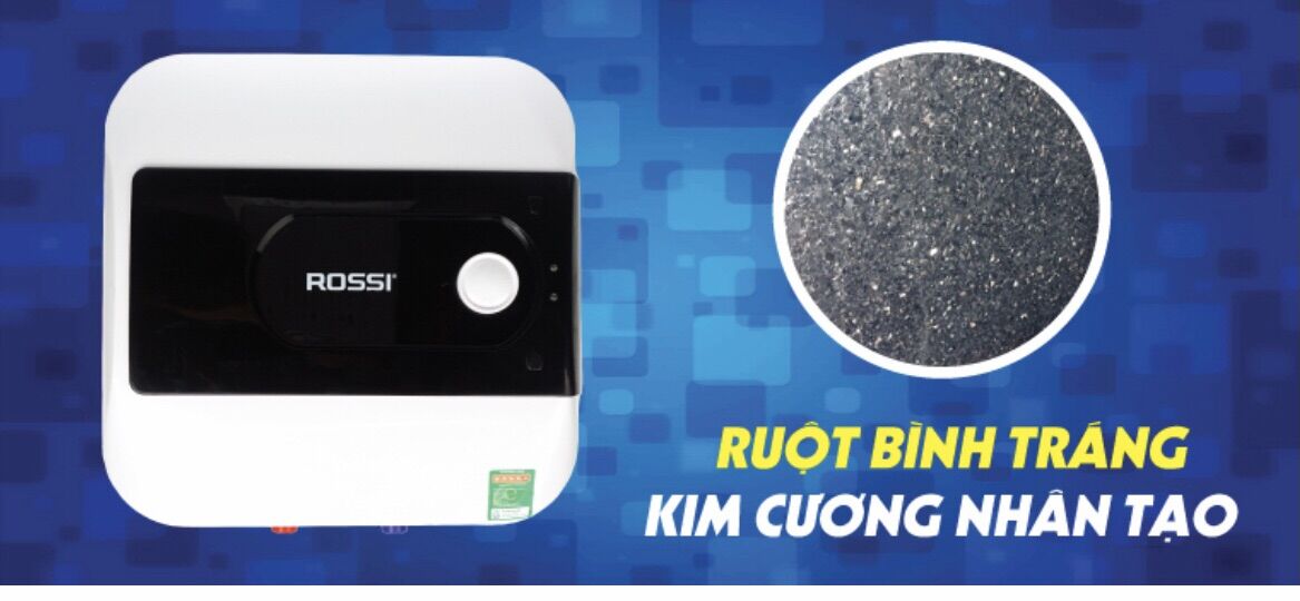{20L} Bình nóng lạnh Rossi Sola 20SQ (chống giật, tự ngắt)