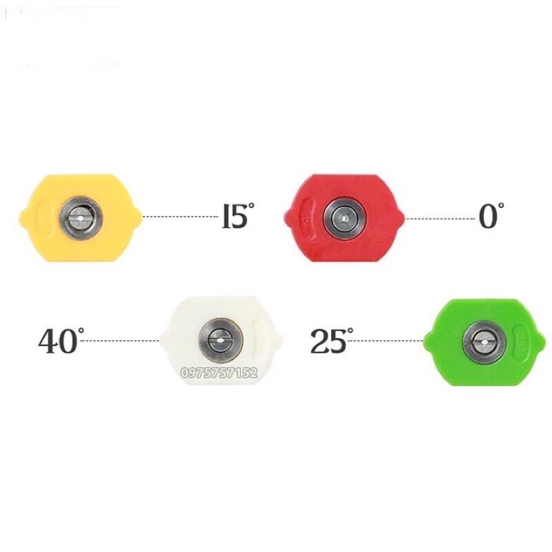 Bộ 4 bét xịt rửa xe