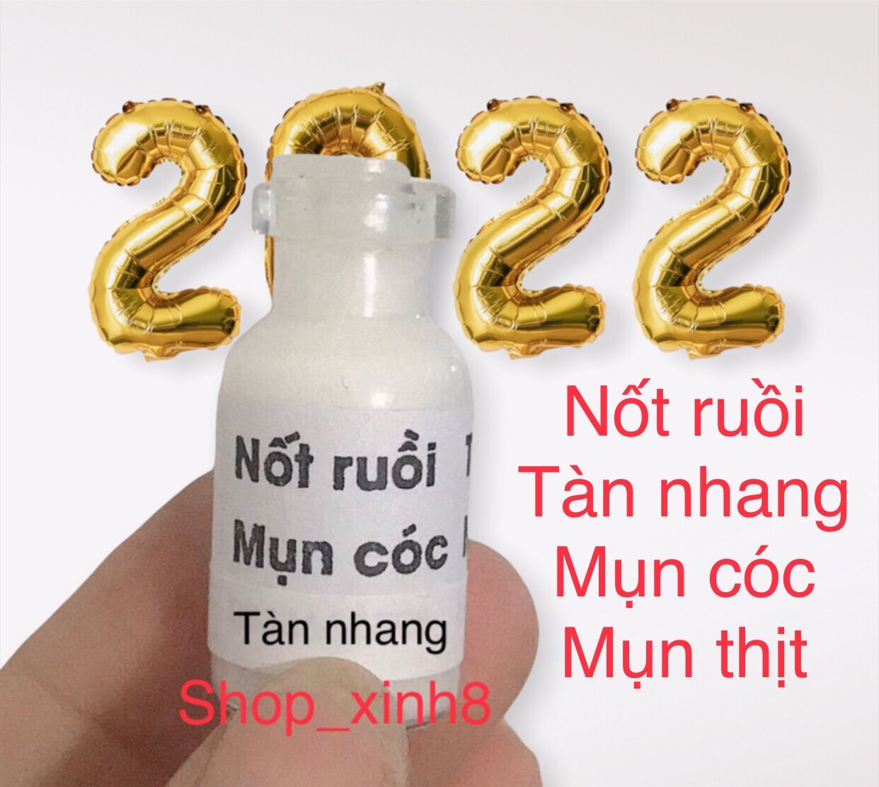 [ Loại Xịn ]Combo ngăn ngừa sẹo Tẩy xoá nốt ruồi,mụn cóc,thịt,tàn nhang 98% lọ 2mm