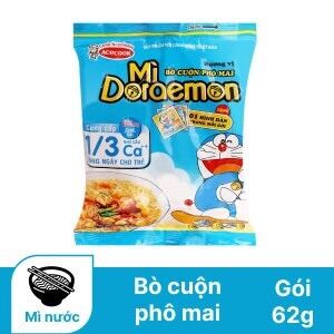CB 15 GÓI MÌ DOREAMON BÒ CUỘN PHÔ MAI 62GR- 44128