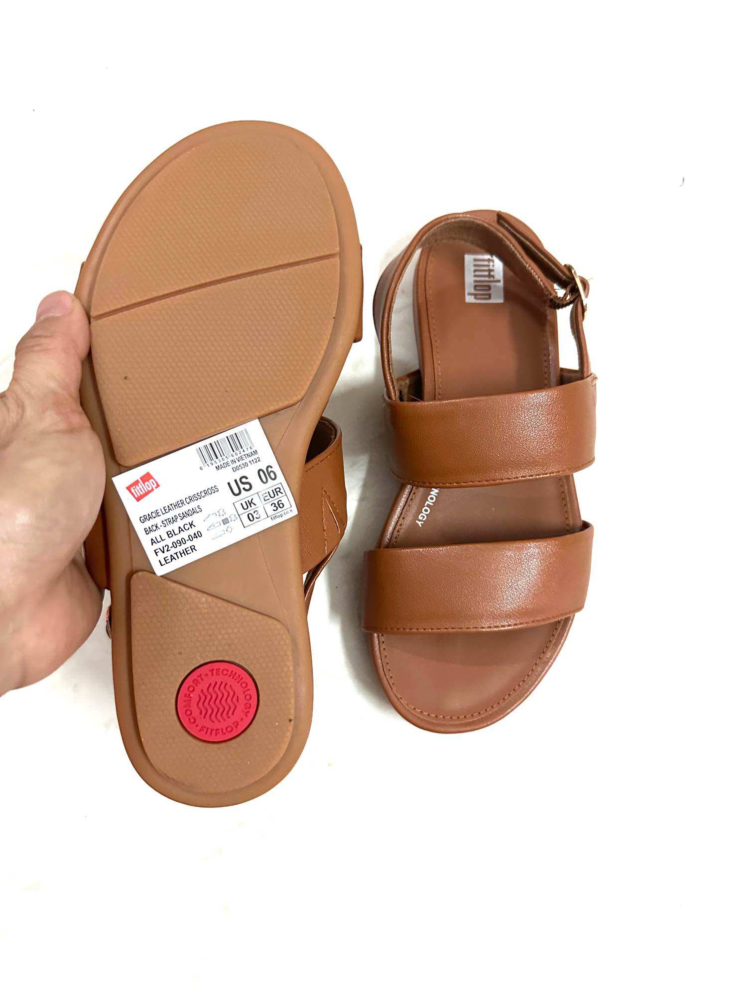 Sandal Fitflop 2 quai ngang vnxk