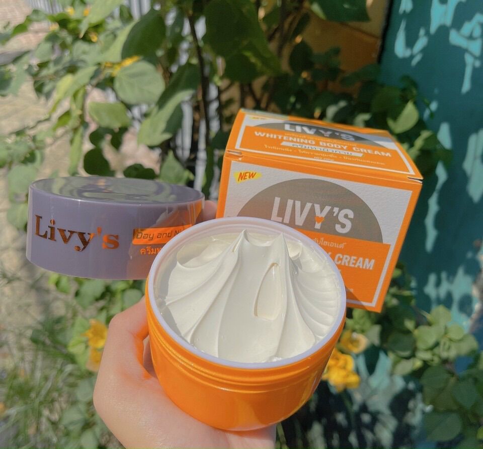 Kem body livy cam thái lan mẫu mới chính hãng