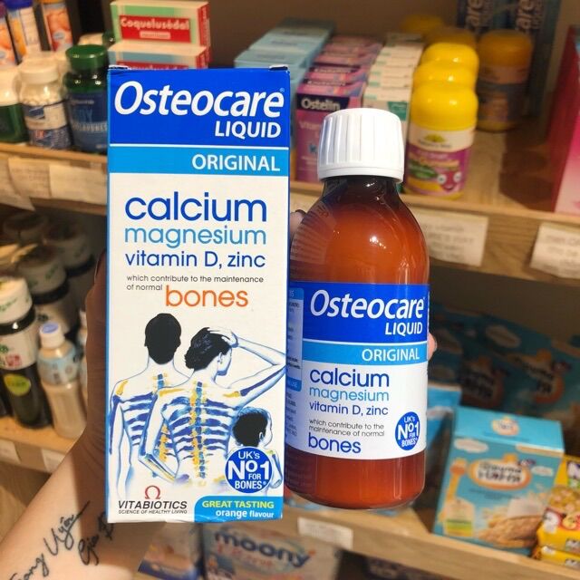 Canxi nước Osteocare cho cả nhà