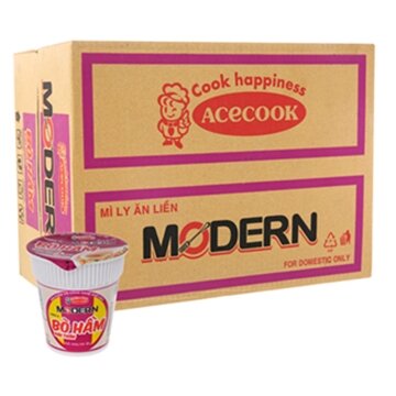 Mì Ly MODERN Hương Vị Bò Hầm Rau Thơm ( 67g × 24 ly )...date mới