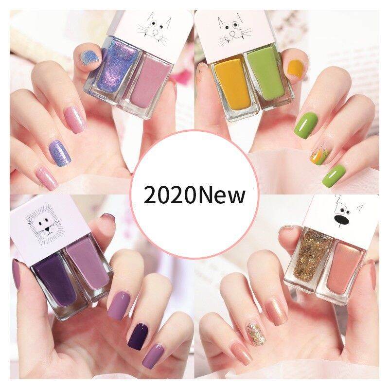 Nước sơn móng tay 2 in 1 siêu dễ thương