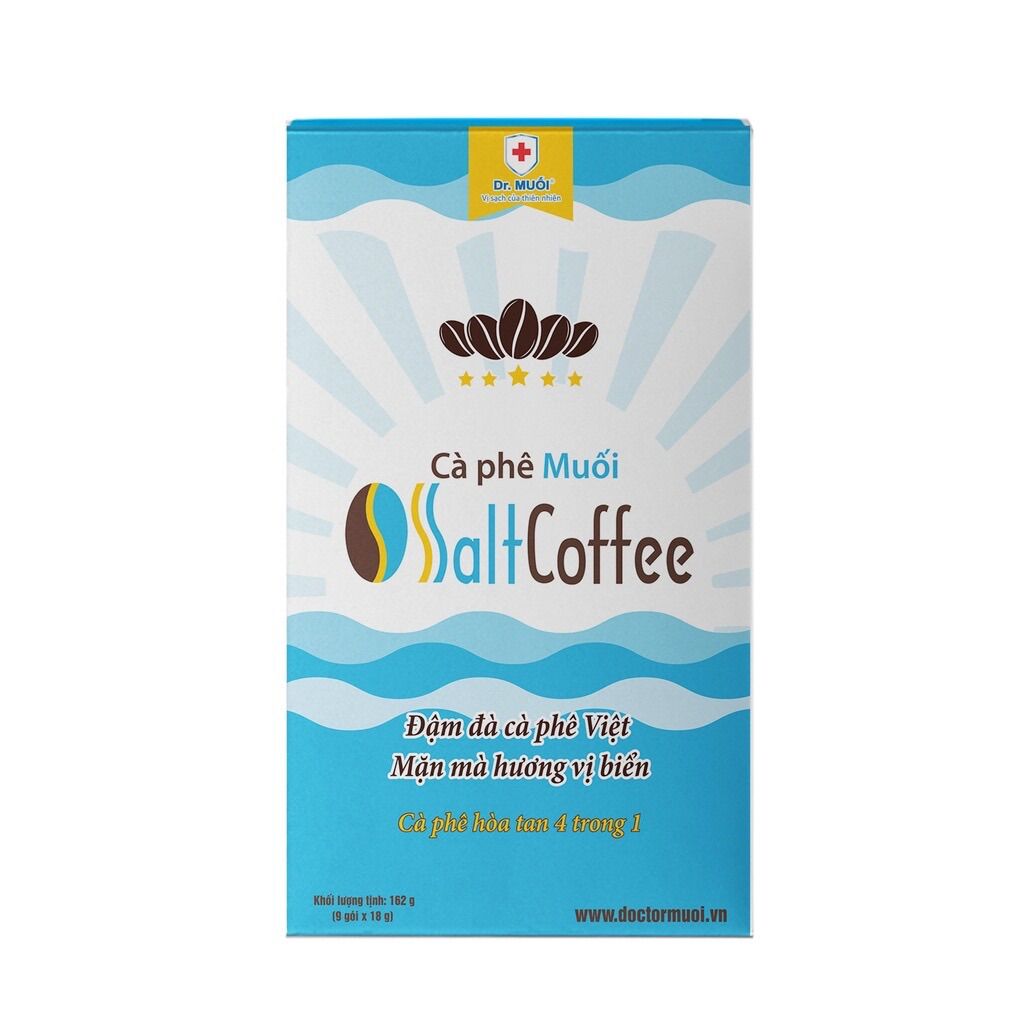 Cà Phê Muối SaltCoffee Hộp 9 gói