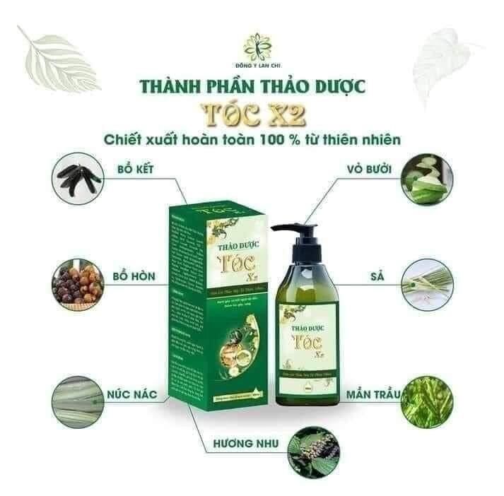 Dầu gội lan chi x2, 100% từ thiên nhiên,hết ngứa,hết gàu,hết rụng,kích mọc tóc