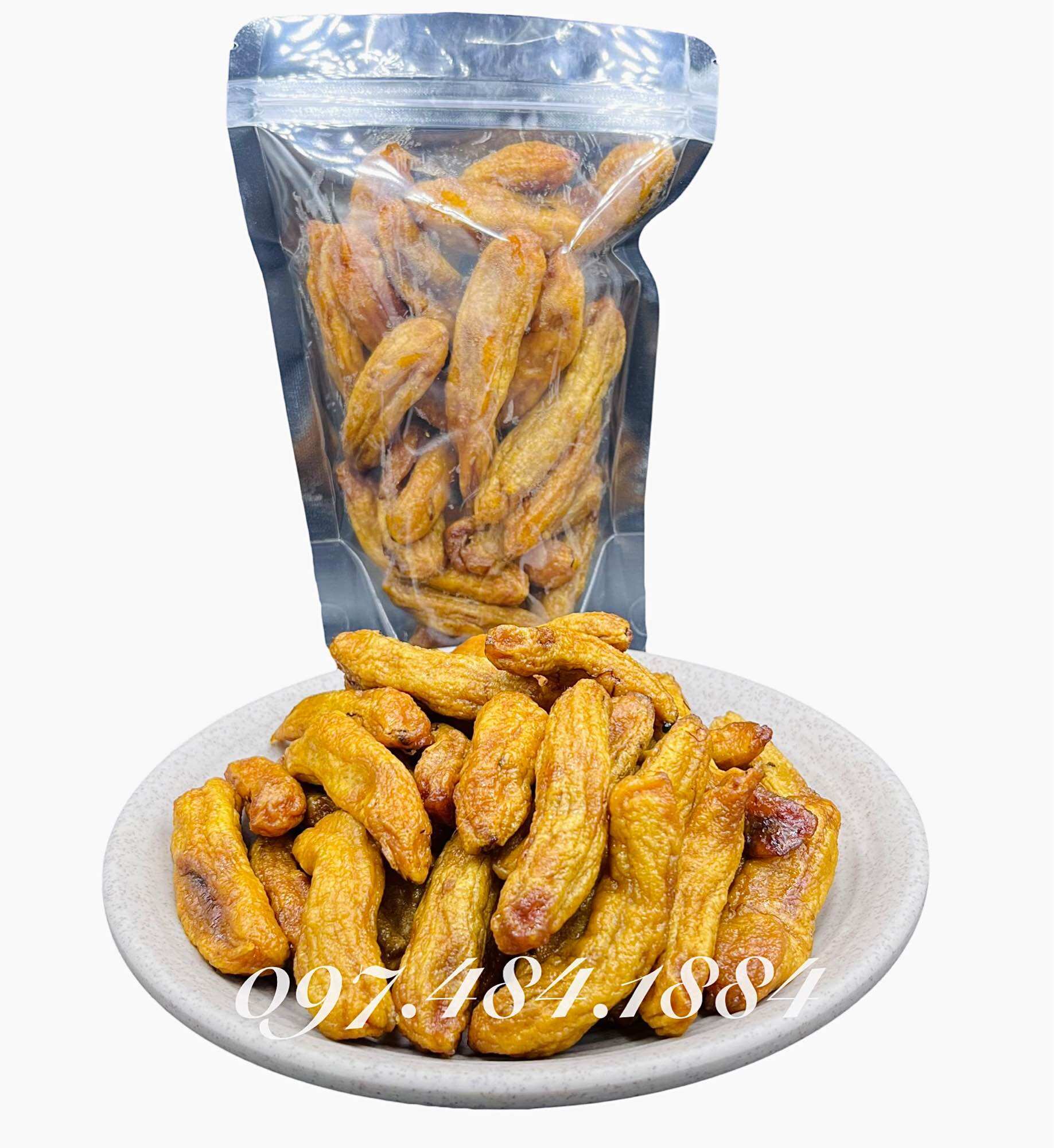 500g chuối trái sấy dẻo