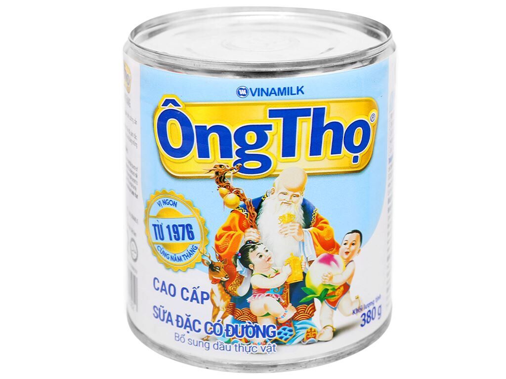Sữa đặc ông thọ trắng lon 380g