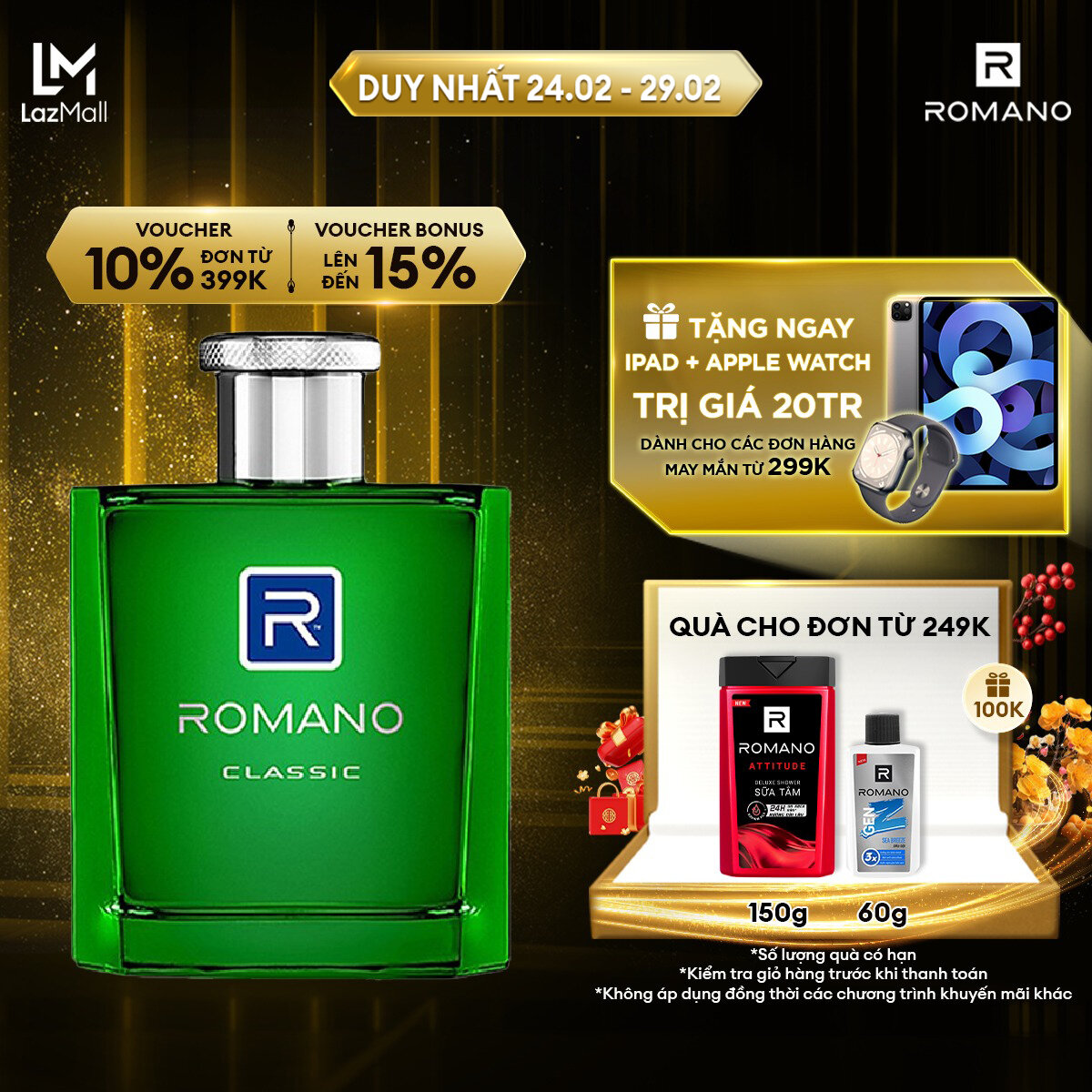 Nước hoa Romano Classic 50ml