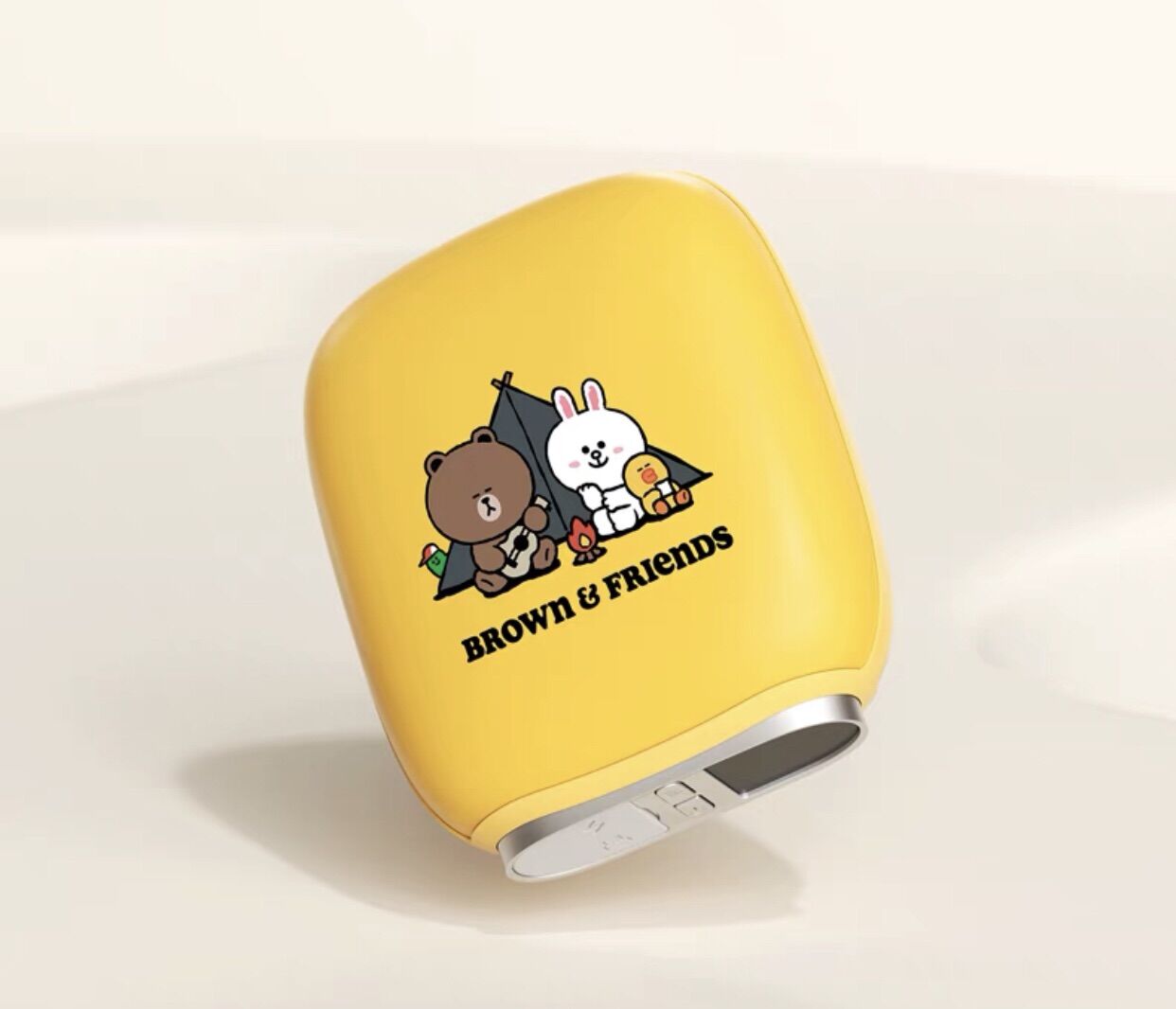 Máy sưởi mini cầm tay, sạc dự phòng 2 trong 1 Line Friends siêu cute chính hãng