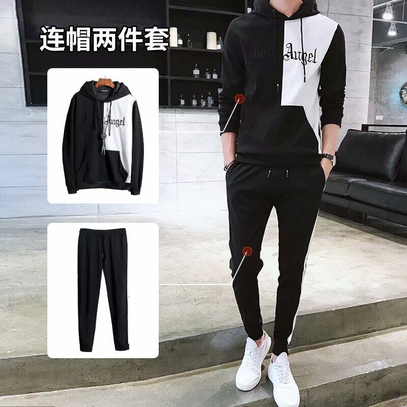 Bộ Đồ Áo Hoodie Hàng Tốt Quần Áo Thể Thao Thường Ngày Trào Lưu Phong Cách Hàn Quốc Mẫu Mới 2022 Cho Nam Áo Khoác Liền Mũ Thương Hiệu Sành Điệu Instagram