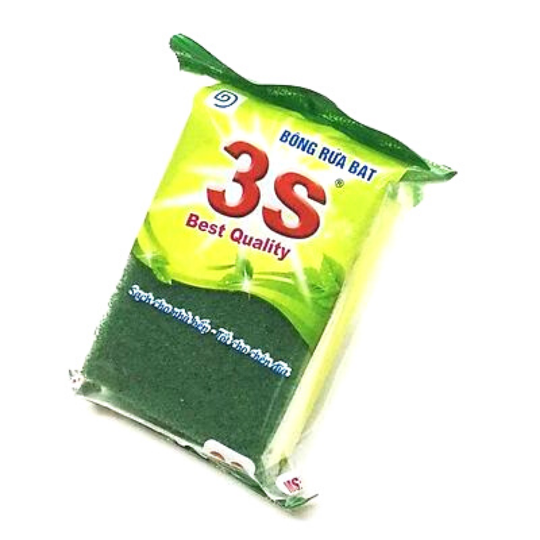 Bông rửa bát 3S mềm mịn