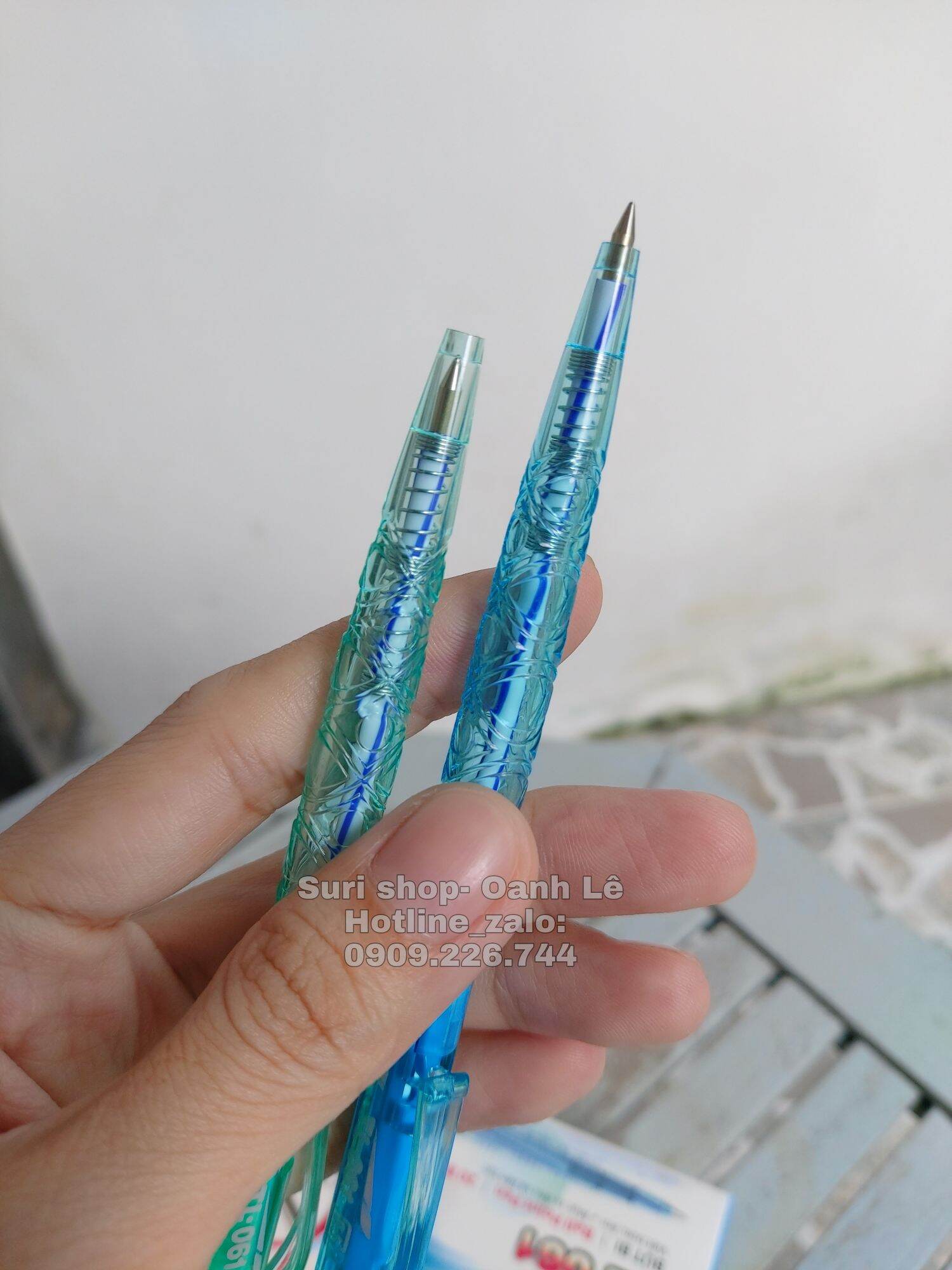 Hộp 20 cây bút bi mực xanh Thiên Long TL 061 chính hãng