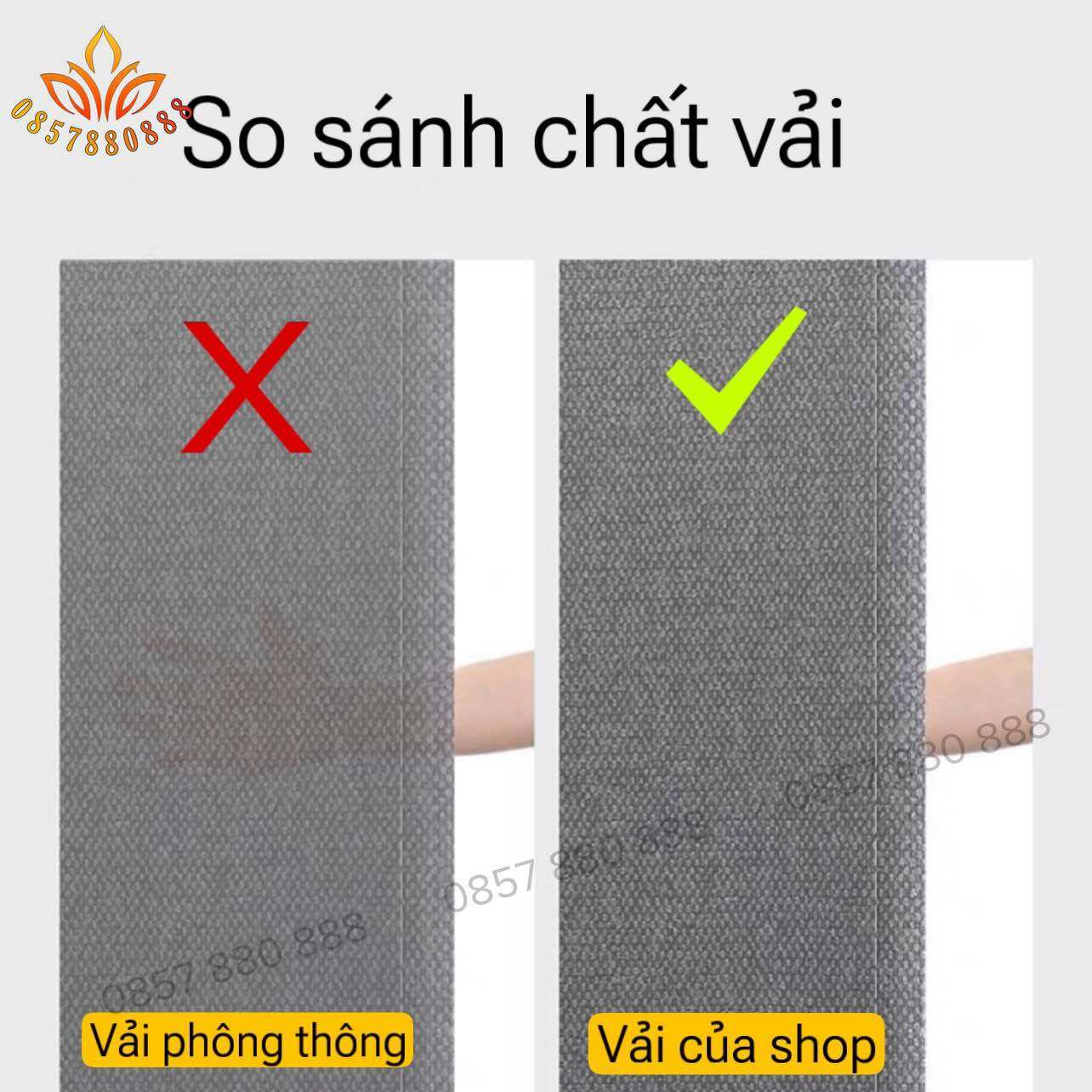 Rèm cửa dán tường ,rèm vải thô cản nắng 100%