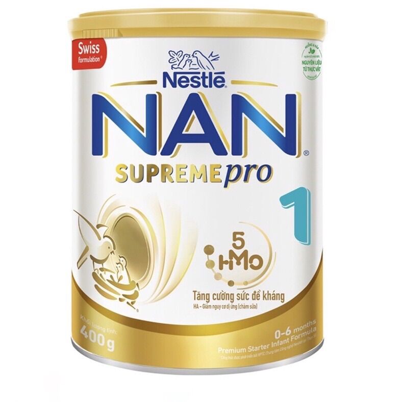 SỮA BỘT NAN SUPREMEPRO 1 - hộp 400gr