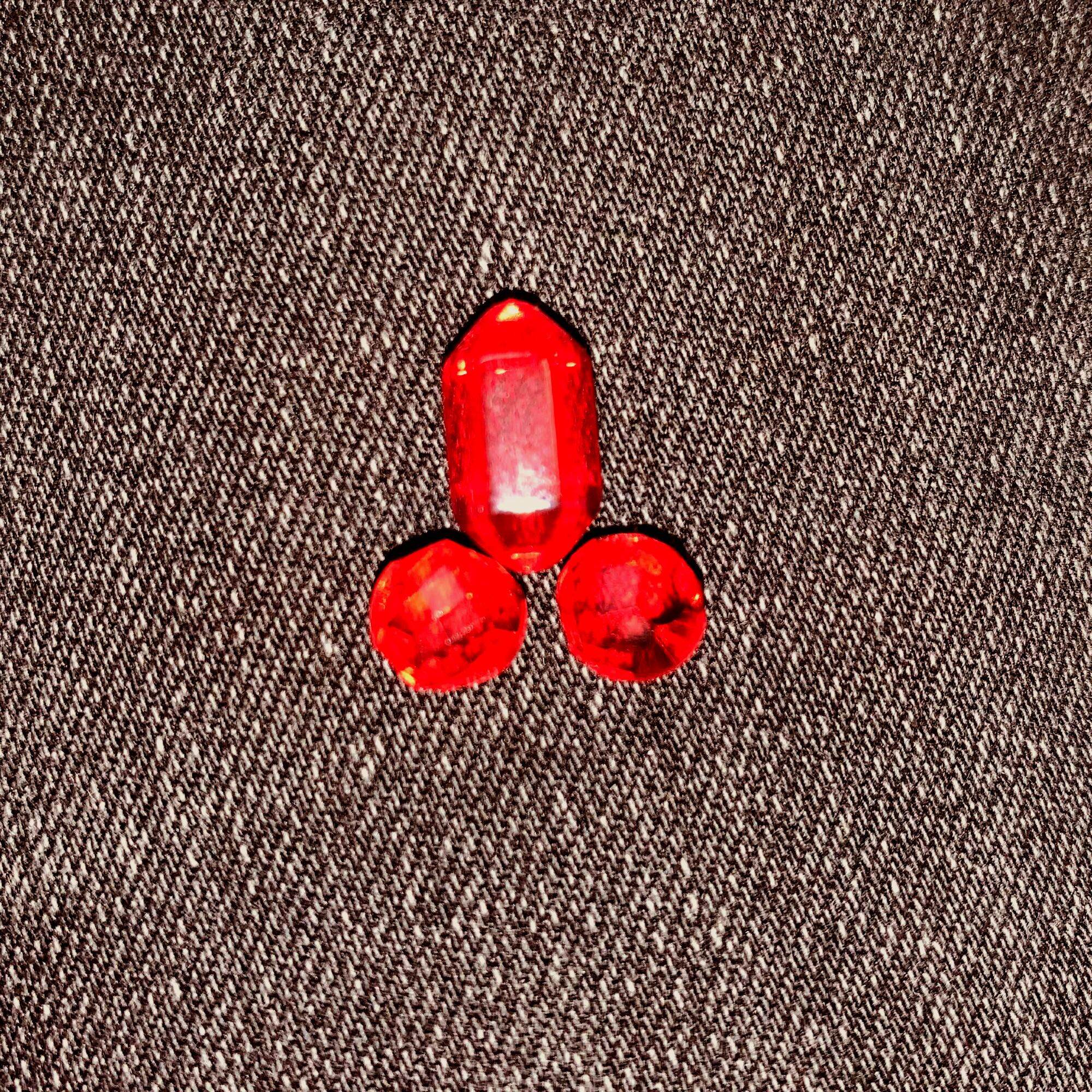 Combo 3 Viên Lục Giác Đỏ Ruby 😍