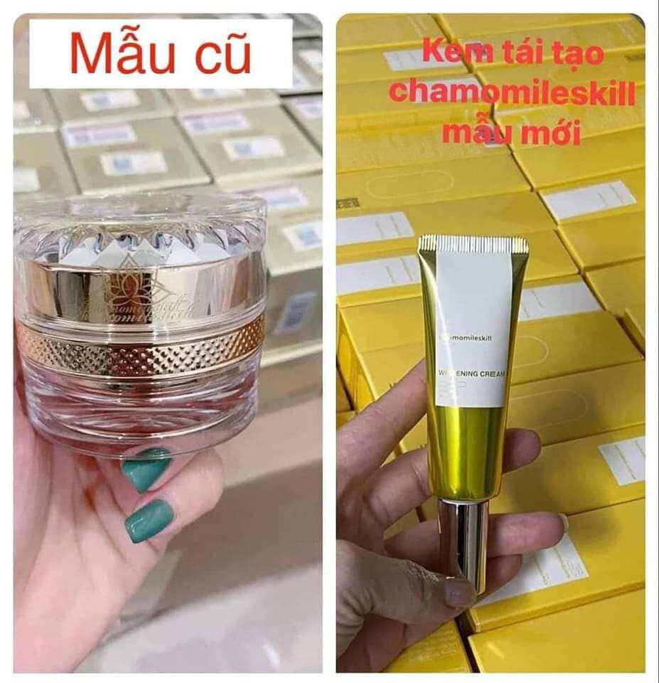 (TẶNG SỮA RỬA MẶT) KHI MUA 1 KEM TÁI TẠO CHAMOMILESKILL