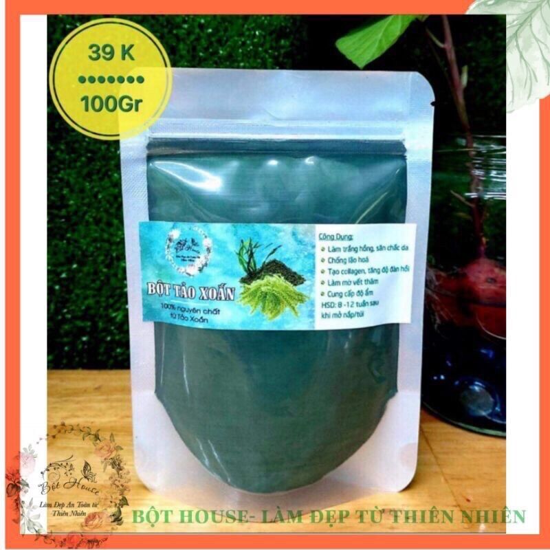 100gam bột tảo xoắn handmade nhà bột