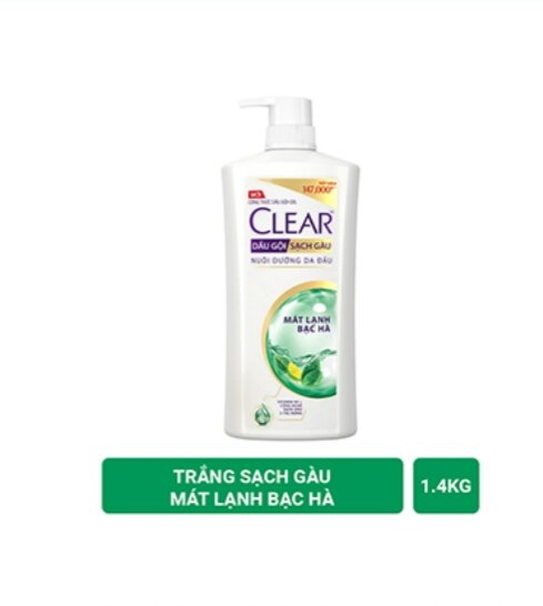 DẦU GỘI CLEAR BẠC HÀ 1KG4