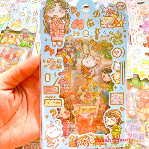 Sticker bộ 4 tấm (shop giao mẫu ngẫu nhiên)