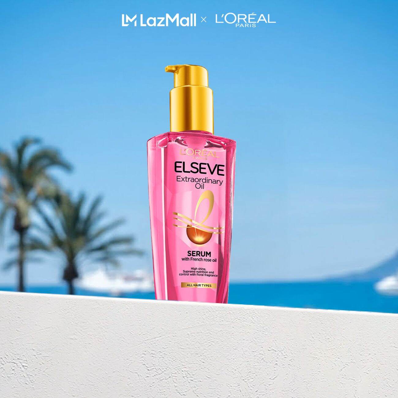 Dầu dưỡng Tóc Chiết Xuất Hoa Hồng L’Oréal Paris Elseve Extraordinary Oil Serum 100ml